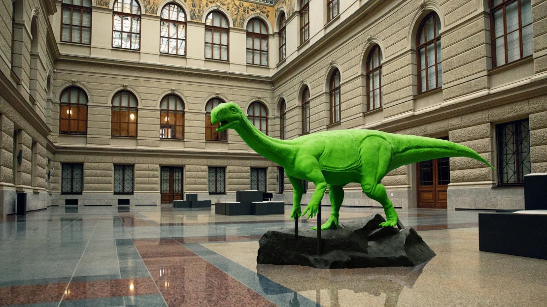 Do Národního muzea zamíří Pla(s)teosaurus. Má ambice zapsat se do Guinessovy knihy rekordů