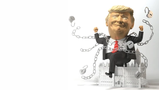 Donaldův velký únik. Aneb jak se Trump díky mocným přátelům vyhrabal z&nbsp;dluhové pasti