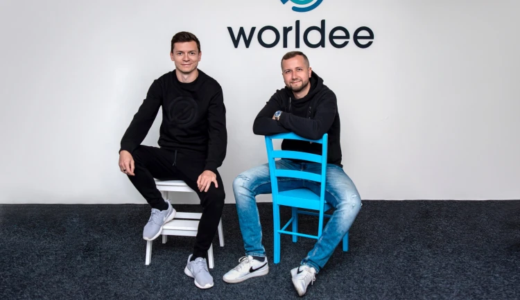 Tomáš Zapletal (vlevo) a Tomáš Nakládal z Worldee
