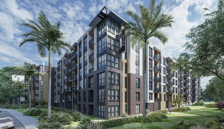 Vizualizace projektu Altamonte Springs na severu Orlanda