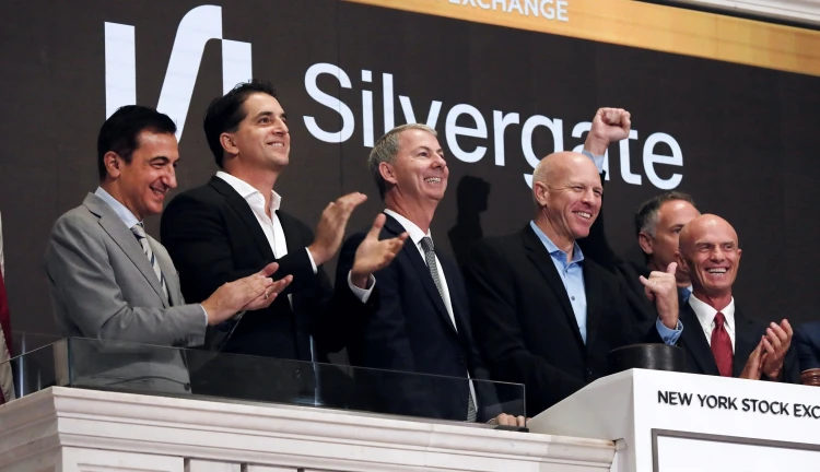 Banka Silvergate vstupuje na newyorskou burzu