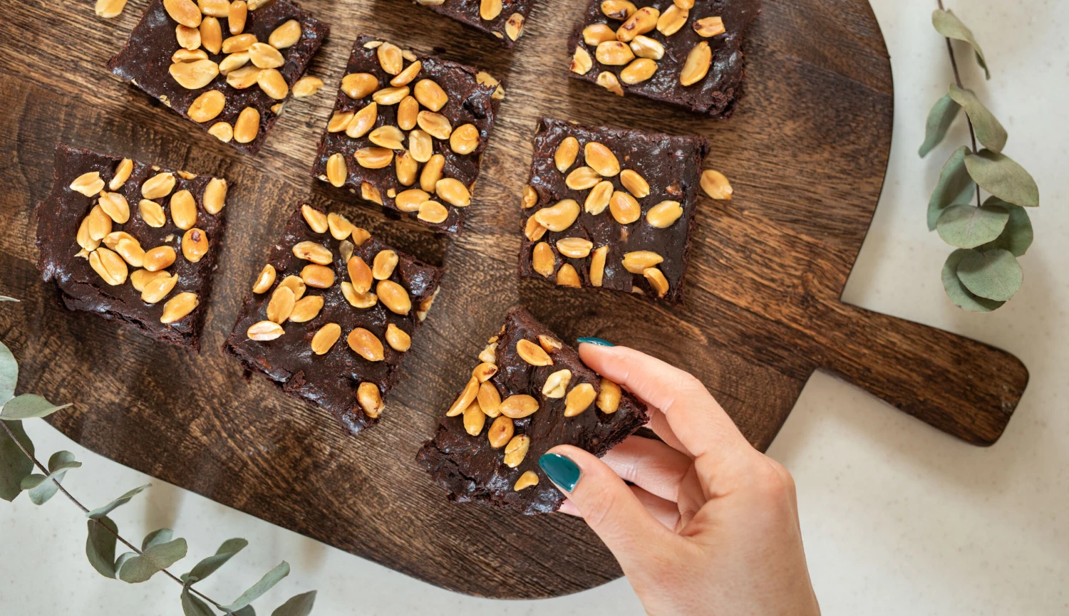 Brownie ze tří surovin. Vegan, bez lepku, bez cukru, a&nbsp;přitom stále dobré