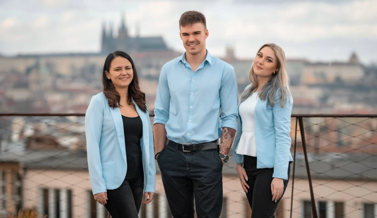 Jiří Štěpánek a tým startupu Goodbye
