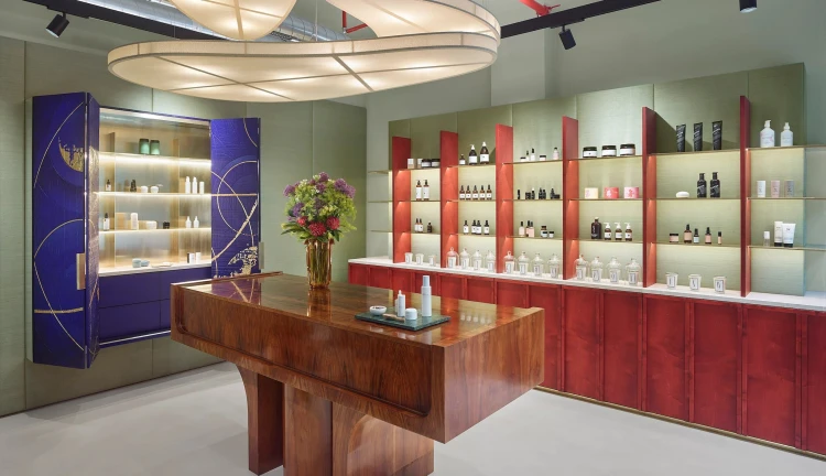 Showroom Byssine v pražském Karlíně