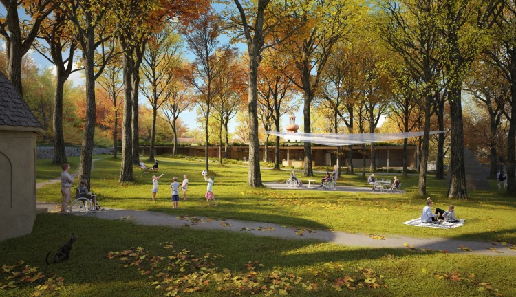 Budoucí podoba dětského hospicu Cibulka