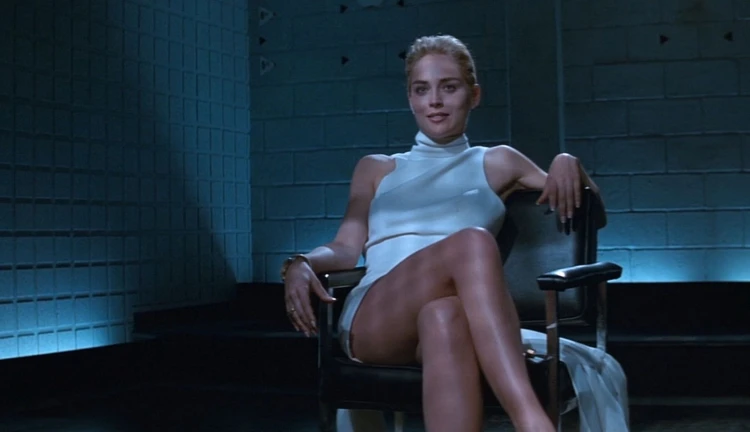 Sharon Stone ve filmu Základní instinkt