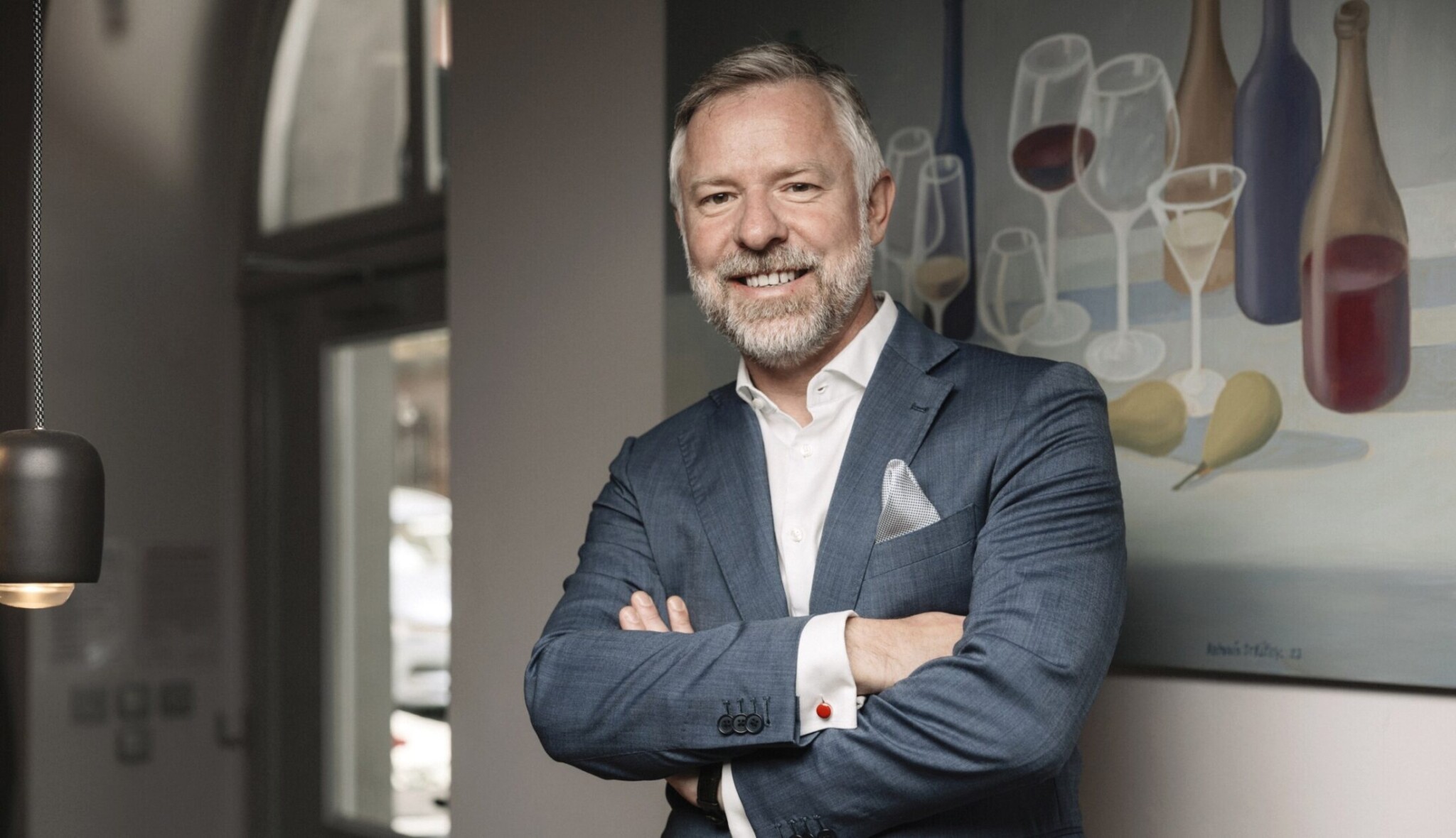 Jan Kincl v restauraci Apelace21