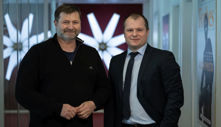 Jan Hrušínský a Jozef Mikloško