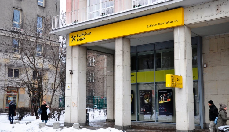 Pobočka Raiffeisenbank ve Warshau