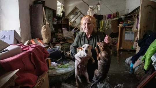 Následky zničení Kachovské přehrady. Ovlivněna bude místní zemědělská půda i&nbsp;mikroklima