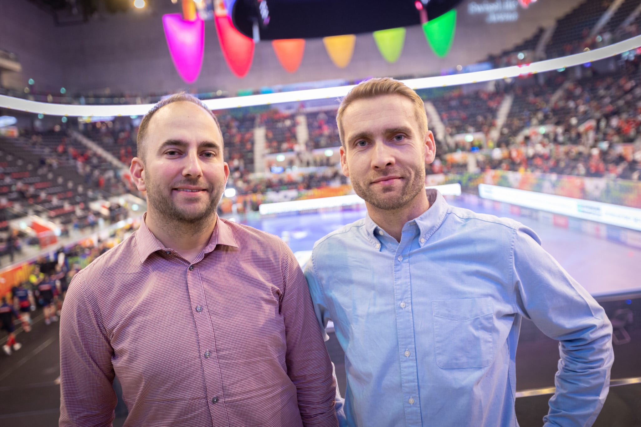 Tadeáš Drahorád (vlevo) a Aleš Hlavička z agentury Go4gold