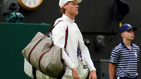 Gucci v&nbsp;chrámu. Italský tenista vnesl luxus do puristického Wimbledonu