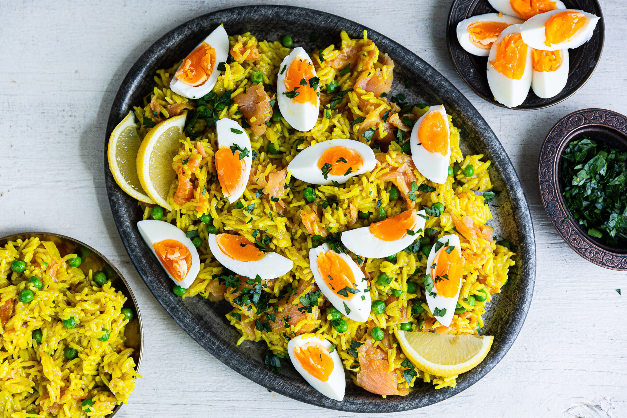 kari rizoto s vejci kedgeree