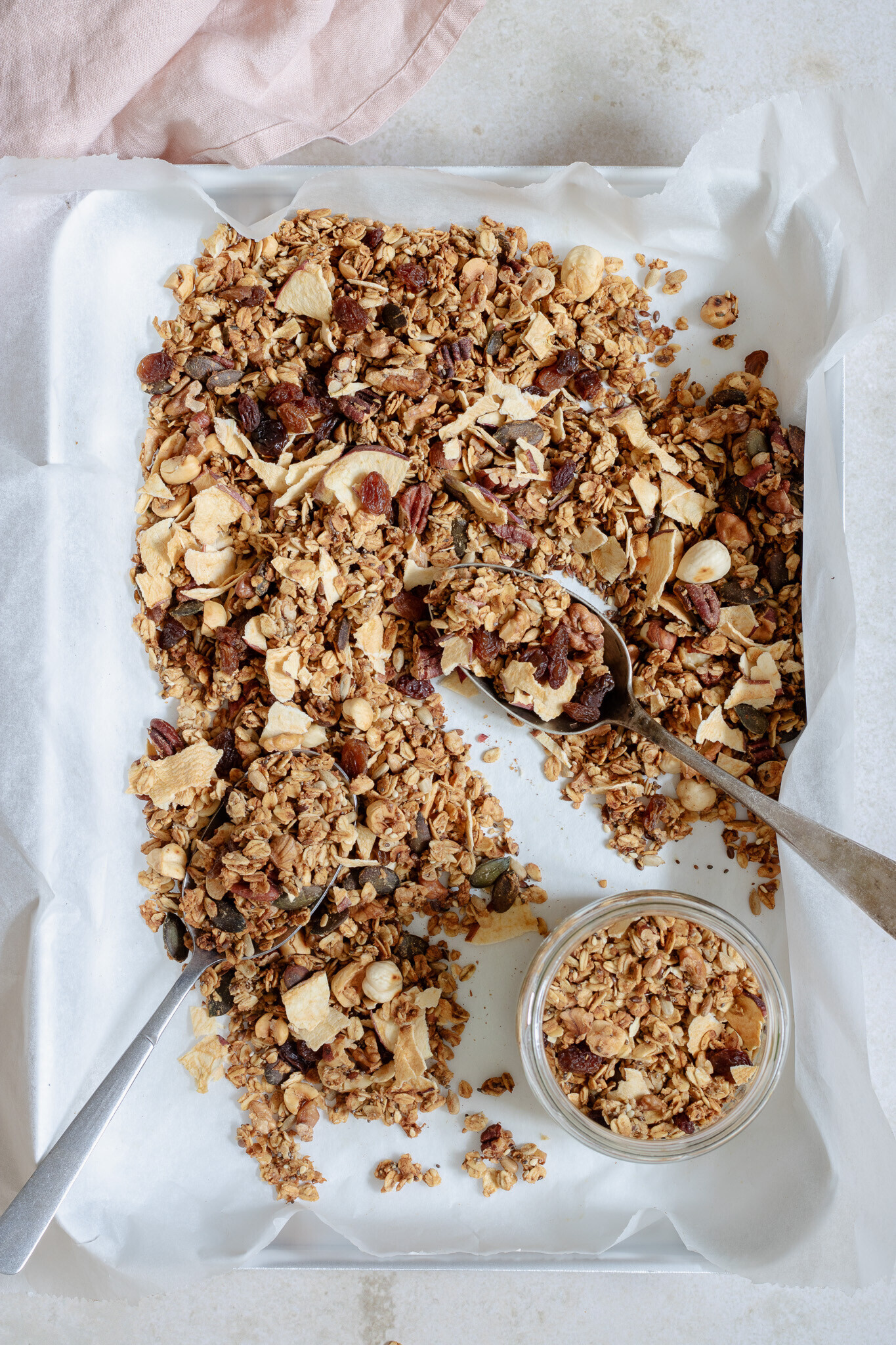 jablecna granola (domaci musli)