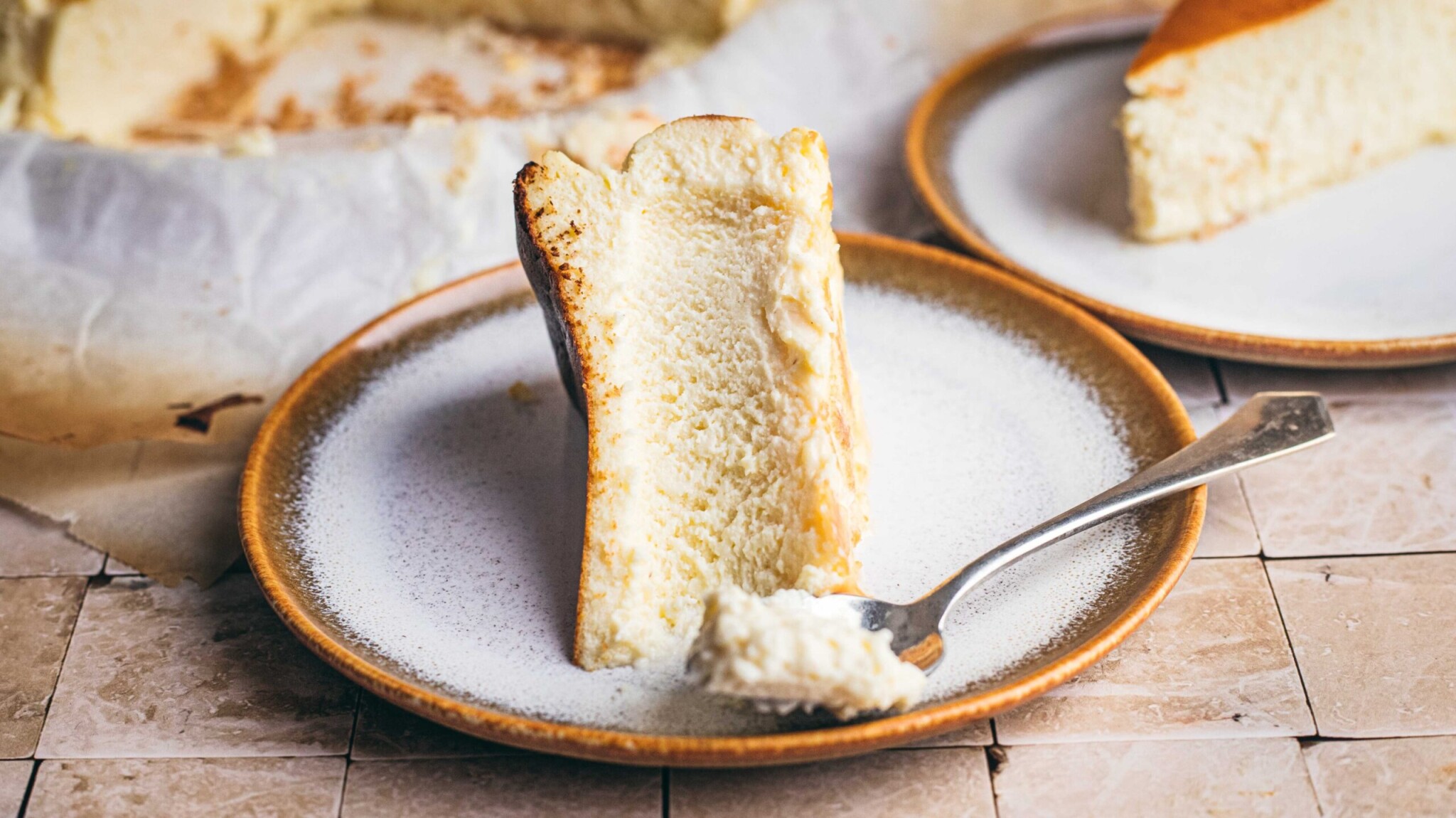 burnt basque cheesecake