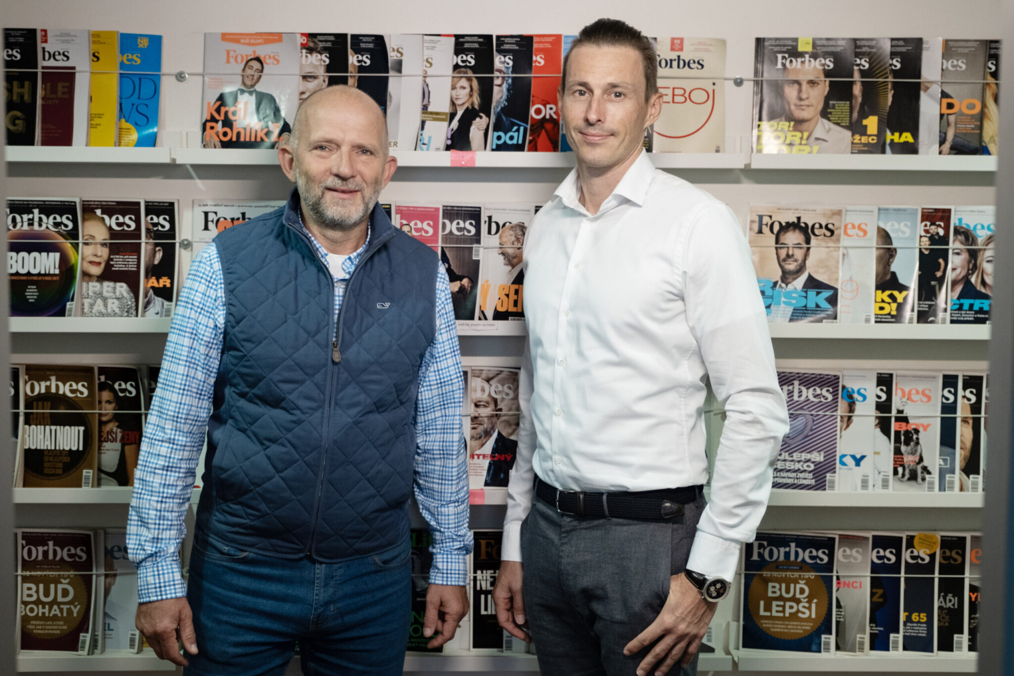 Martin Kobza (vpravo) a Petr Beneš