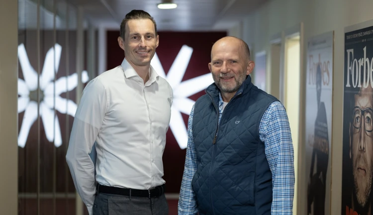 Martin Kobza (vlevo) a Petr Beneš