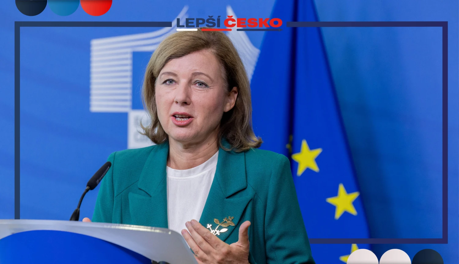 Jsme země vynálezců a inovátorů, buďme na to hrdí, říká Věra Jourová