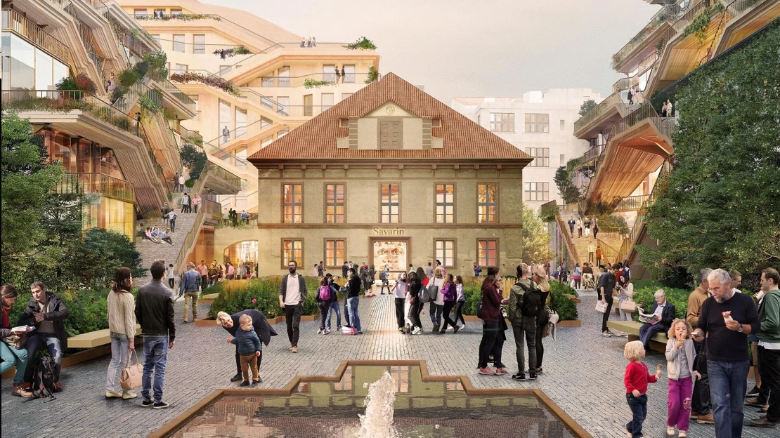 Projekt Savarin má zelenou od památkářů. Zpřístupní vnitroblok v centru Prahy