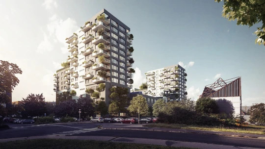 300 bytů za 1,3 miliardy korun. UDI Group zahájí stavbu věžáků v Lužinách