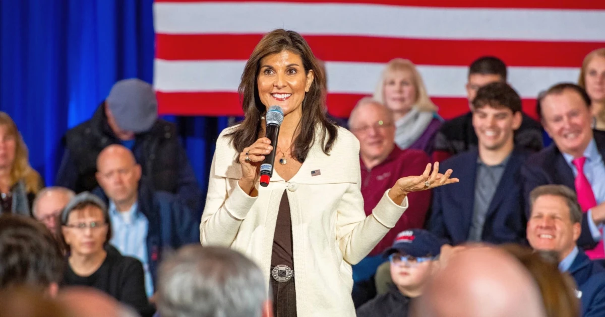 Americká prezidentská kandidátka Nikki Haley
