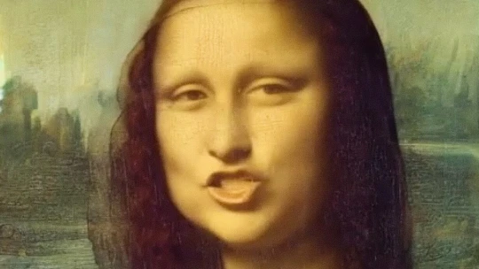 Mona Lisa přišla o&nbsp;úsměv a&nbsp;rapuje. Co dokáže zatím neveřejný model AI?