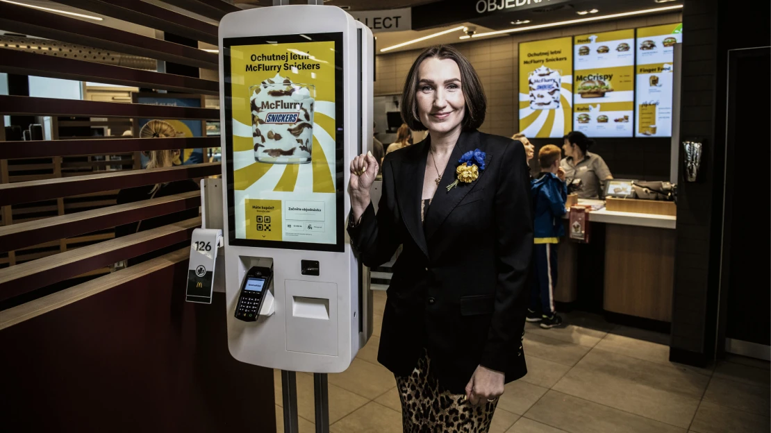 I já můžu přispět k&nbsp;vítězství, říká ukrajinská šéfka českého McDonald’s