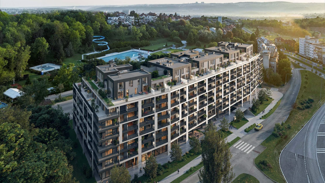 Projekt Re.Start Petynka. Geosan Development postaví v Praze byty za 2,4 miliardy