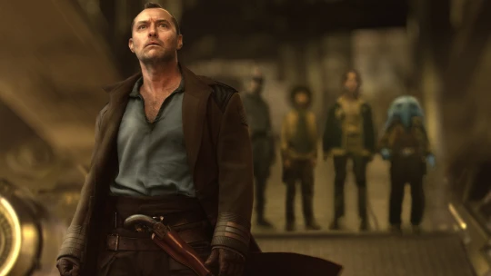 Na Star Wars jsme si hráli v&nbsp;zahradě, vzpomíná Jude Law. Teď je jejich hvězdou