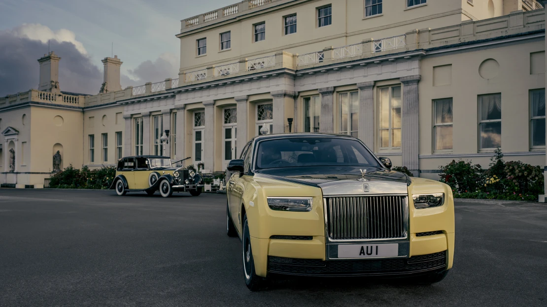 Když se spojí Bond, zlato a&nbsp;Rolls-Royce. Jak vypadá jedinečný Phantom Goldfinger?