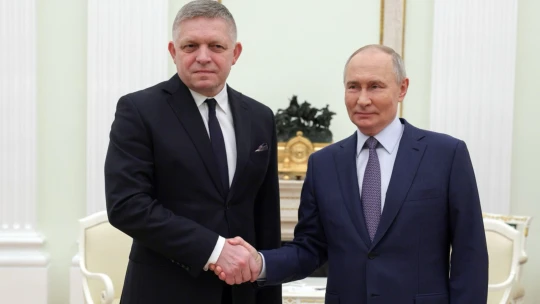 Týden na Ukrajině: Fico v&nbsp;Moskvě předal Putinovi vzkaz od Zelenského