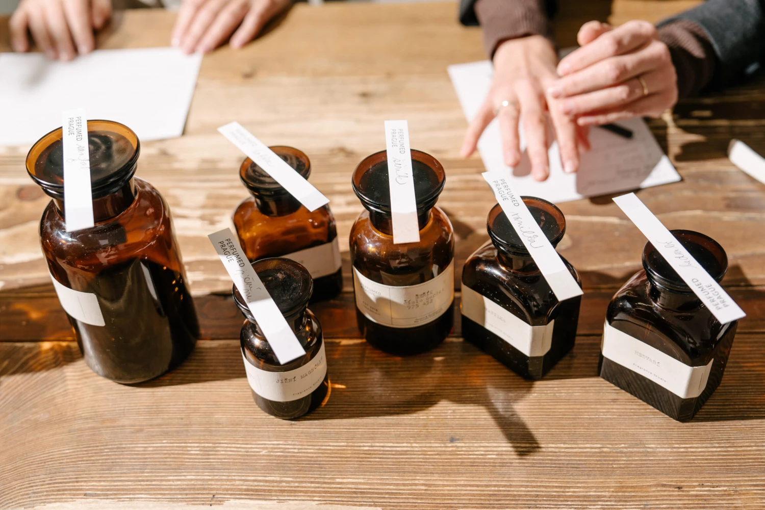 Výroba parfémů v Perfumed Prague