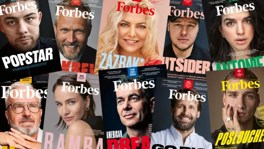 Hubáček, Kyncl, Valtr. Kdo se v&nbsp;roce 2024 dostal na obálku českého Forbesu? 