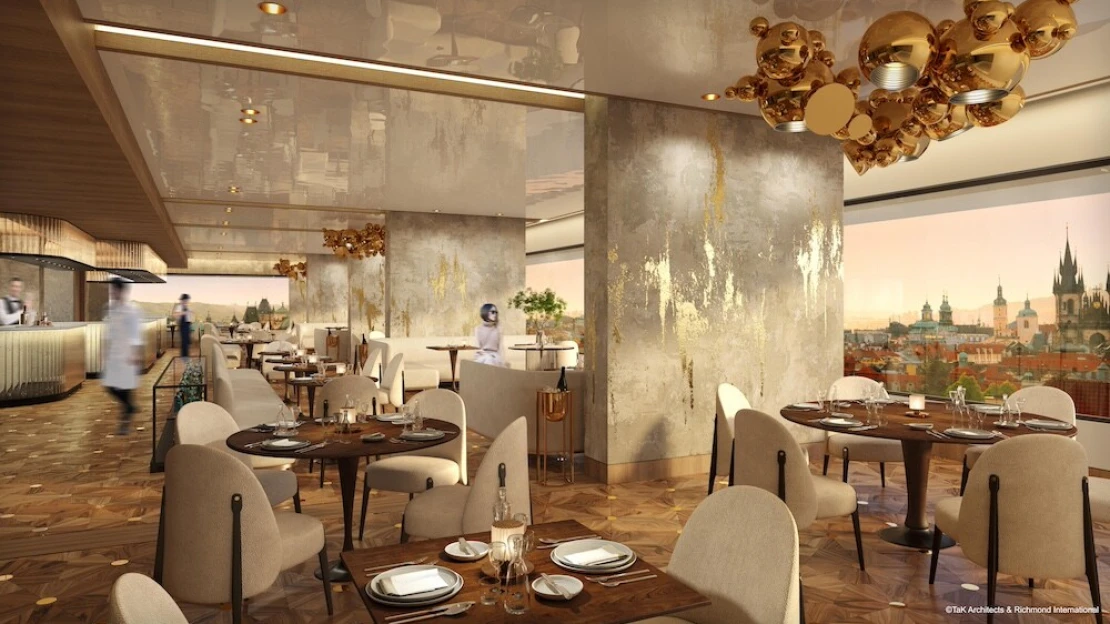 Bývalý hotel InterContinental v&nbsp;Praze se otevře na jaře. Tentokrát pod jménem Fairmont Golden Prague