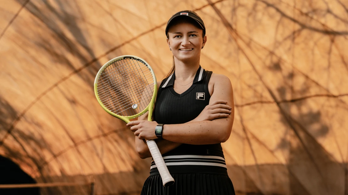 Tenistka Barbora Krejčíková je novou ambasadorkou švýcarské značky hodinek Rado