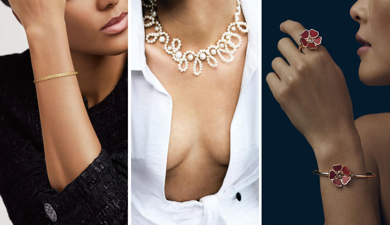 Perly, hadi a amulety štěstí. Jaké trendy budou letos vládnout světu šperku?
