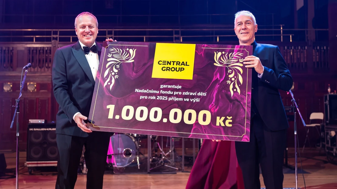 Peníze i&nbsp;mateřské školky. Central Group pomáhá desítkami milionů mnoha charitám