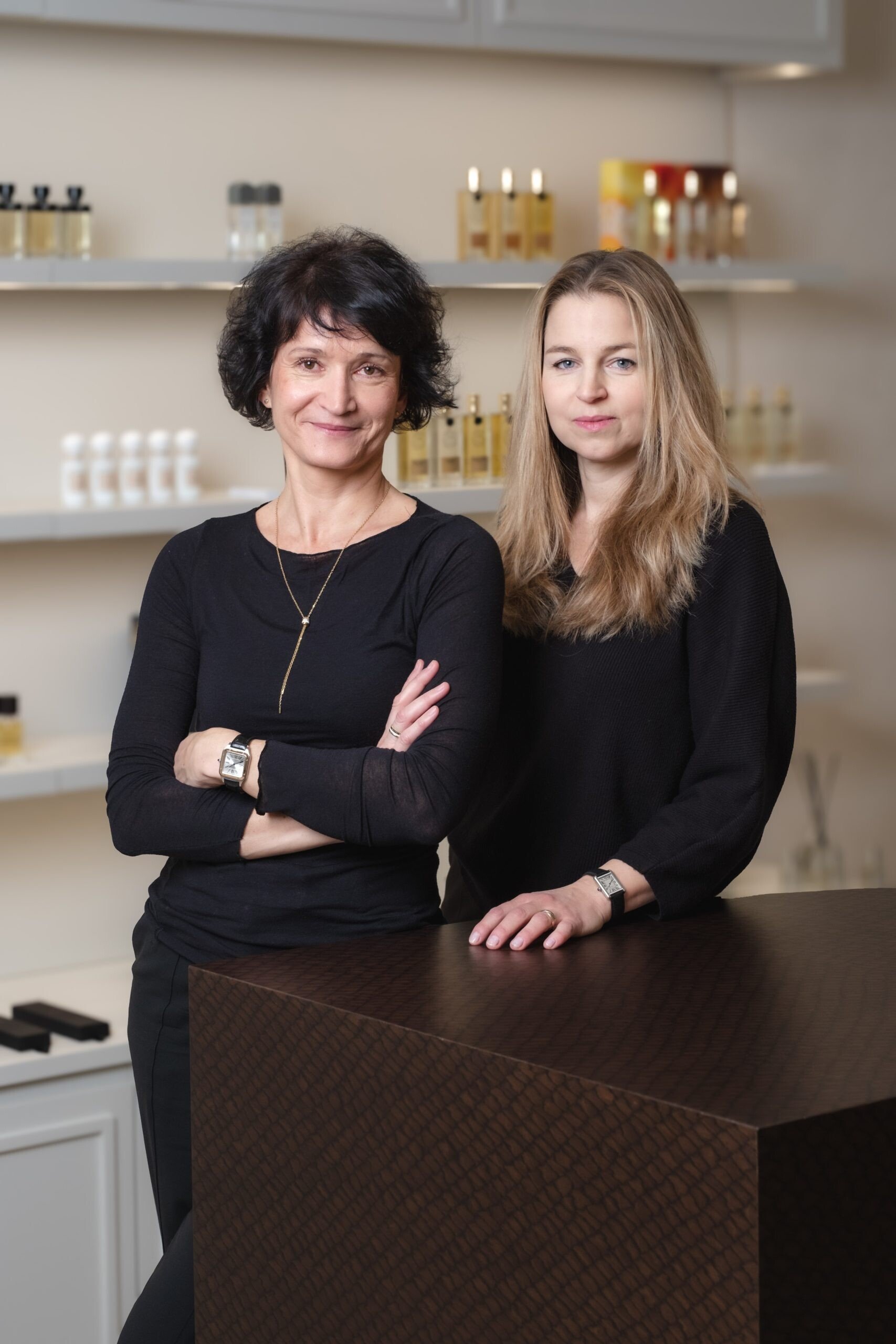 Zleva Andrea Hájková a Hana Neubertová z Myskino