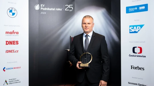 Jižní Morava zná svého EY Podnikatele roku 2024. Je jím Vítězslav Macháček a&nbsp;jeho Footwear