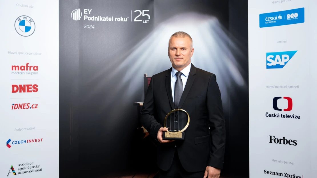 Jižní Morava zná svého EY Podnikatele roku 2024. Je jím Vítězslav Macháček a&nbsp;jeho Footwear