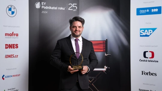 Ocenění EY Podnikatel roku 2024 Pardubického kraje získal Martin Kůs z&nbsp;Vuch
