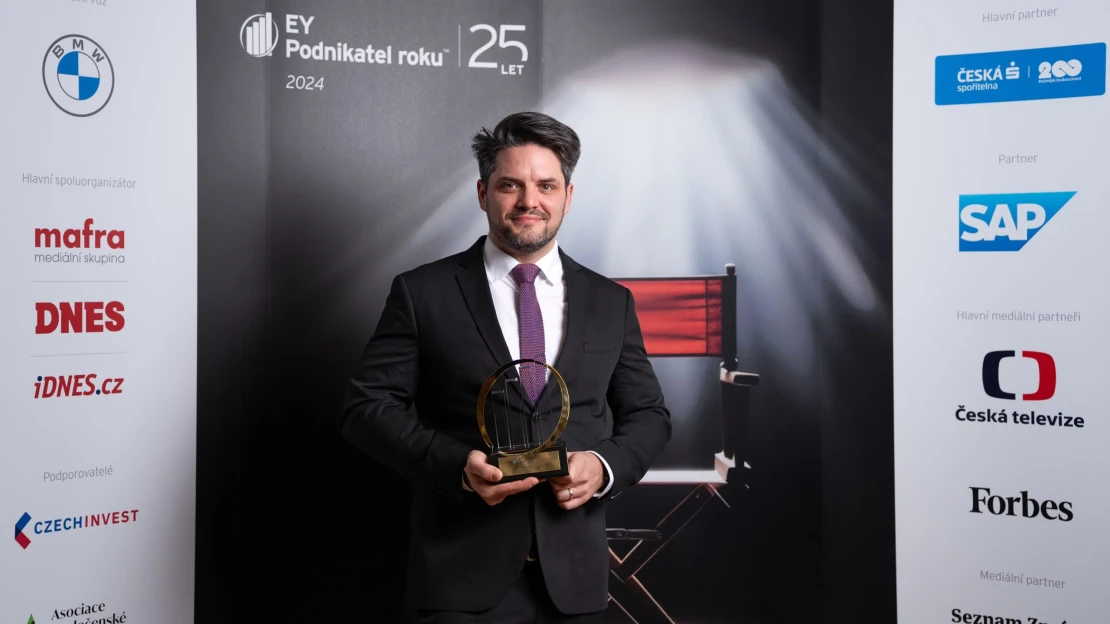 Ocenění EY Podnikatel roku 2024 Pardubického kraje získal Martin Kůs z&nbsp;Vuch