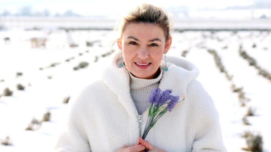 Naše levandule poletí i&nbsp;do vesmíru, říká její pěstitelka Helena Neumannová