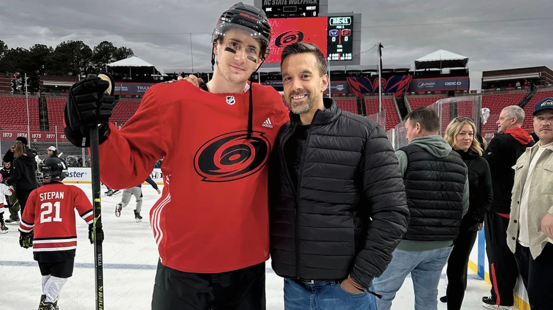 Probudit spícího draka. Vypráví trenér, díky němuž je Martin Nečas esem NHL