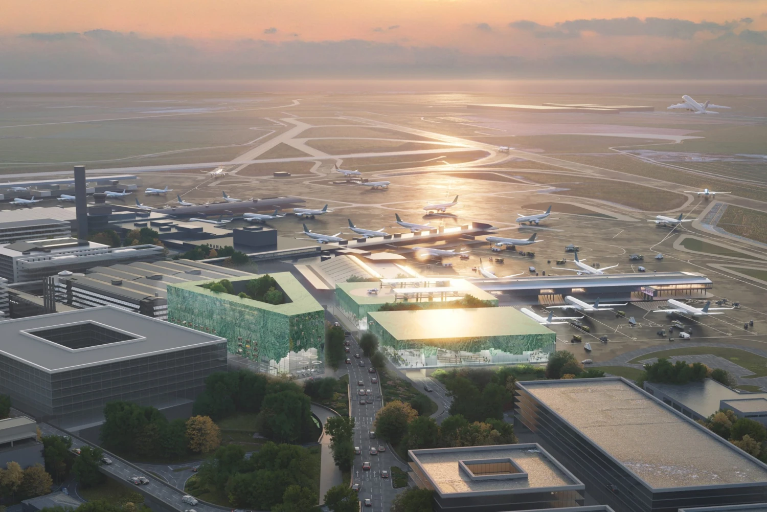 MVRDV Prague Airport