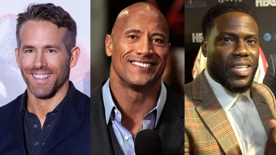 Johnson, Reynolds, Hart. Kdo jsou nejlépe placení herci a herečky roku 2024?