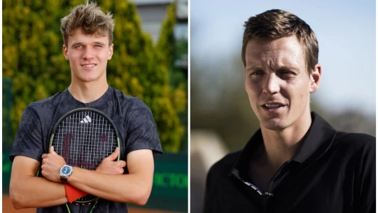 Legenda o následovníkovi. Může být velkým hráčem, říká o Menšíkovi Berdych