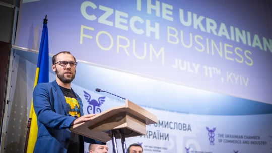 České firmy jsou odvážnější než většina, říká vládní zmocněnec pro Ukrajinu