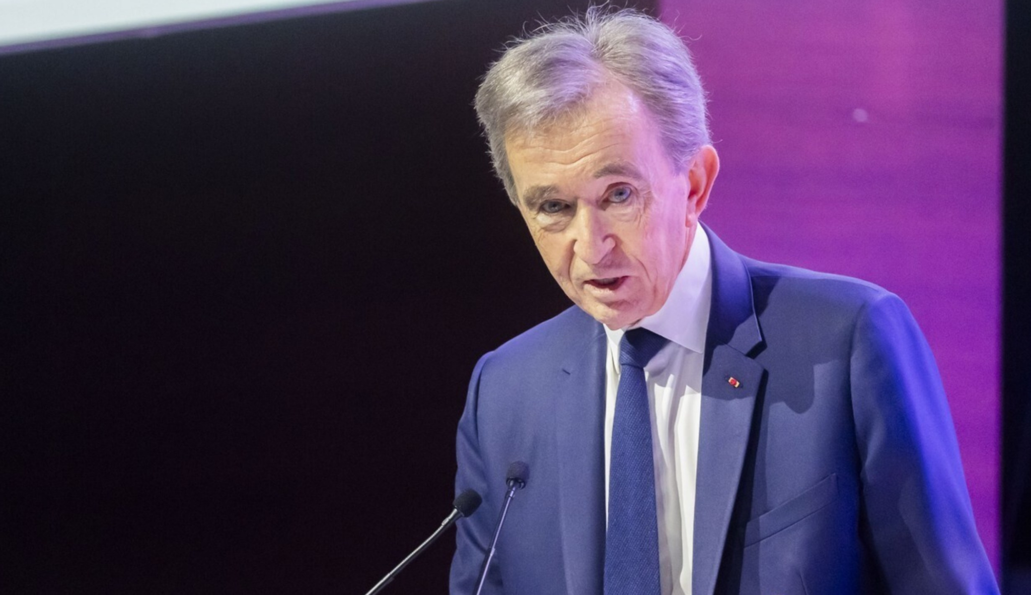 Bernard Arnault s rodinou 