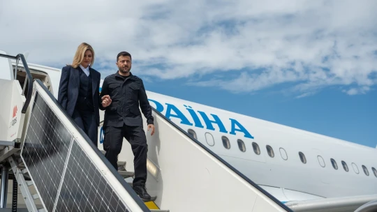 Česko dělá všechno pro to, aby zastavilo ruskou agresi, řekl Zelenskyj po&nbsp;jednání s&nbsp;Pavlem